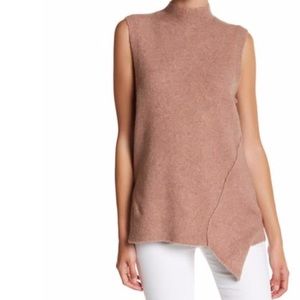 NWOT Brochu Walker Freya Mock Neck Asymmetric Tank